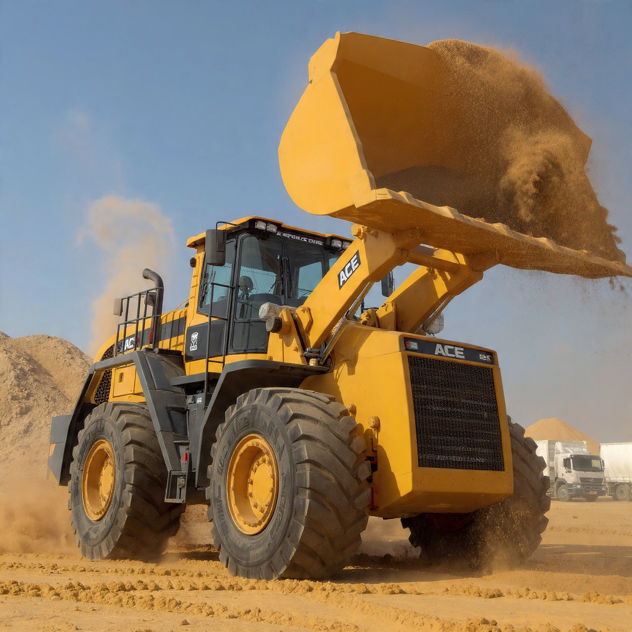 ACE Wheel Loader – ACE AWL 952 | 5 Ton Bucket Capacity, 162 HP | Best ...