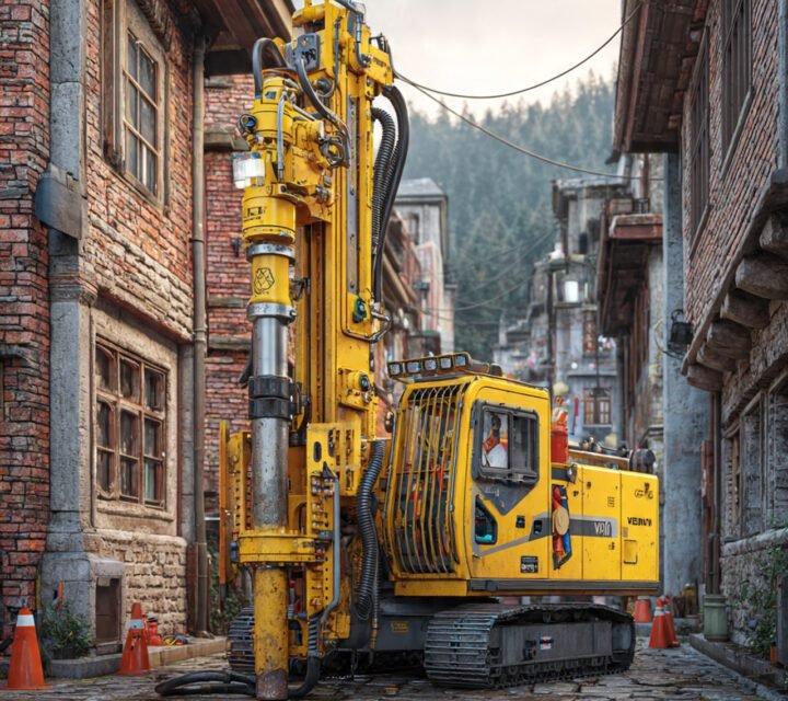 VELSON Model-3 Compact Micro Piling Rig – 2026 Model | 30m Depth | Best ...