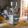 Shree Bhagwati SBM-200 Semi-Auto Powder Filling Machine – Budget Pouch Filler for Spices, Henna & Ayurvedic Powders